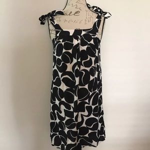 Zara NWT Silk Rayon Geometric Tie Straps Small